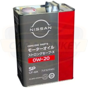 Nissan 0W-20 Synthetic - 4L