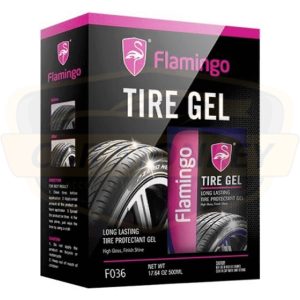 FLAMINGO Tire Shine – Tire Shiner & Tyre Gloss Enhancer