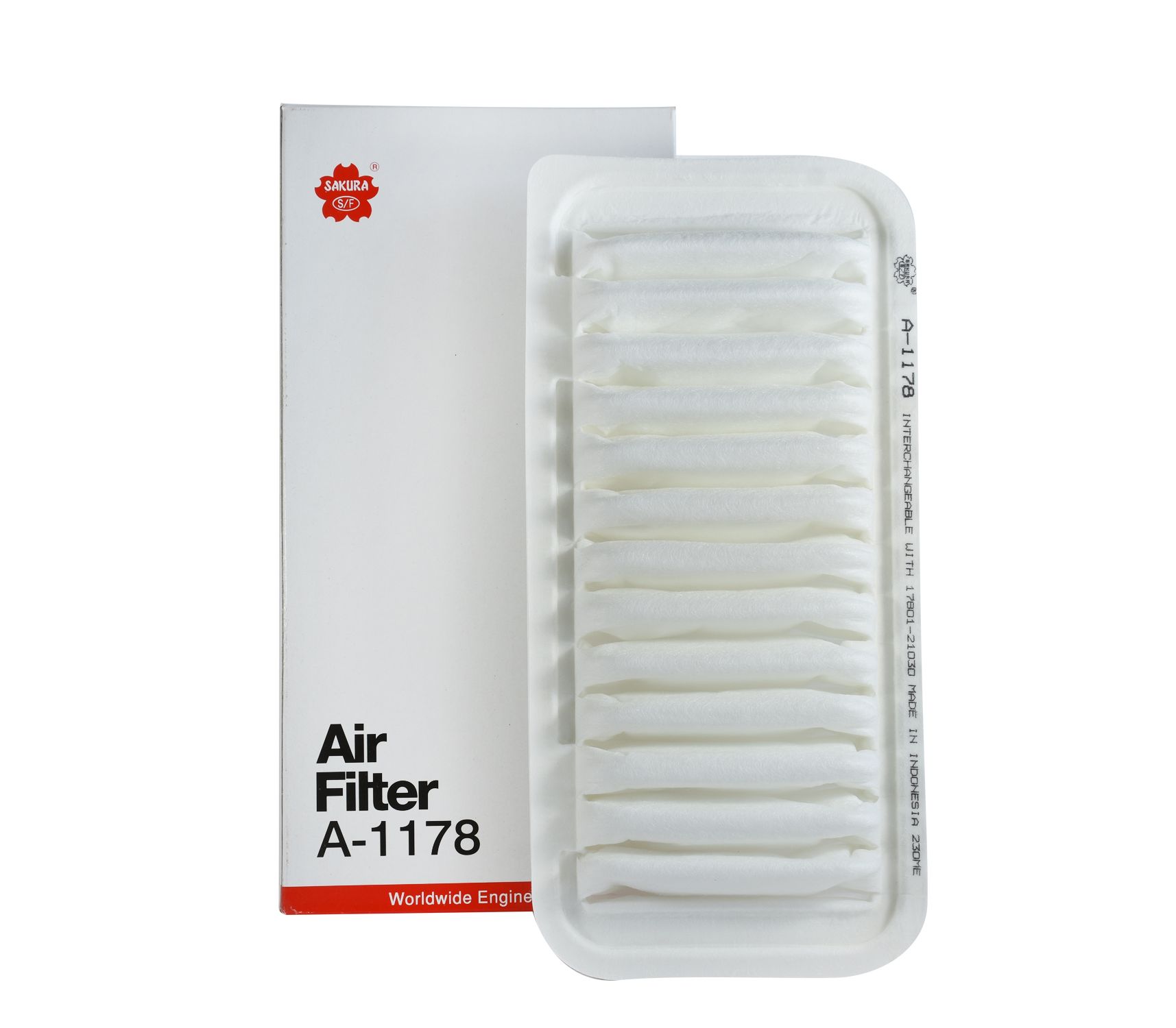 Sakura A-1178 Air Filter Toyota - Image 2