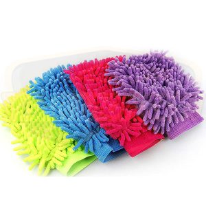 MICROFIBER Hand Gloves – Soft Car Wash & Cleaning Gloves