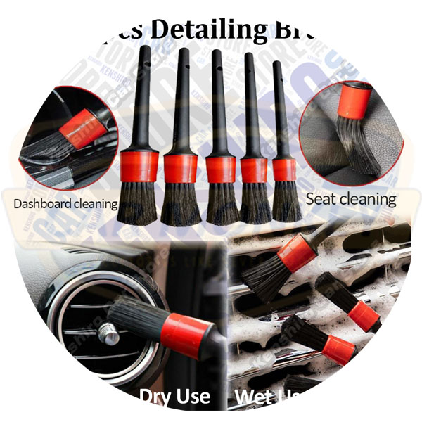 CAR DETAILING BRUSH SET - Image 2