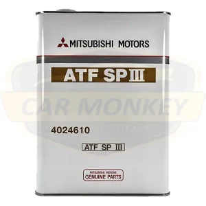 Mitsubishi OEM ATF SP III Automatic Transmission Fluid - 4L