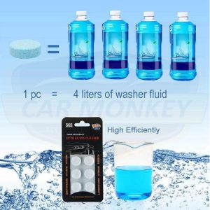 SSG Windshield Washer Tablet – Car Glass & Windshield Cleaning Tablet