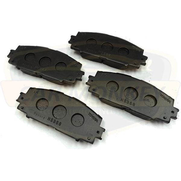 Toyota 04465-12180 Genuine Front Brake Pads