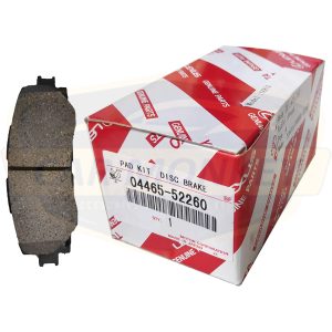 Toyota 04465-52260 Genuine Front Brake Pads