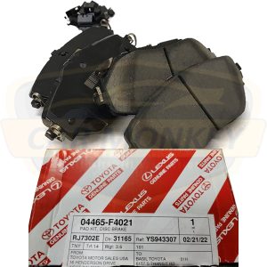 Toyota 04465-F4021 Genuine Front Brake Pads