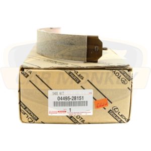 Toyota 04495-28151 Genuine Rear Brake Shoes